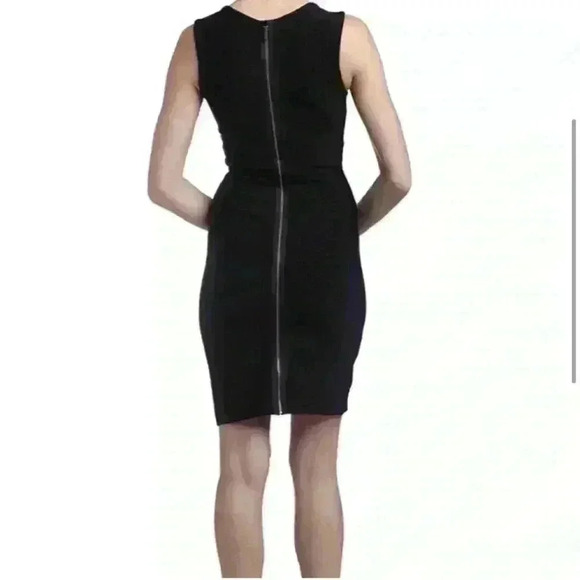 BCBGMaxazria Black Bodycon Compression Dress, size S - Picture 3 of 4
